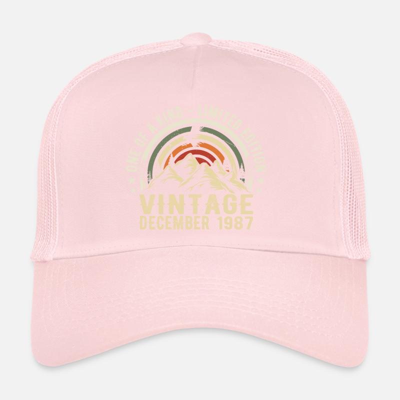 December 1987 - Excellent since December 1987 Trucker Cap