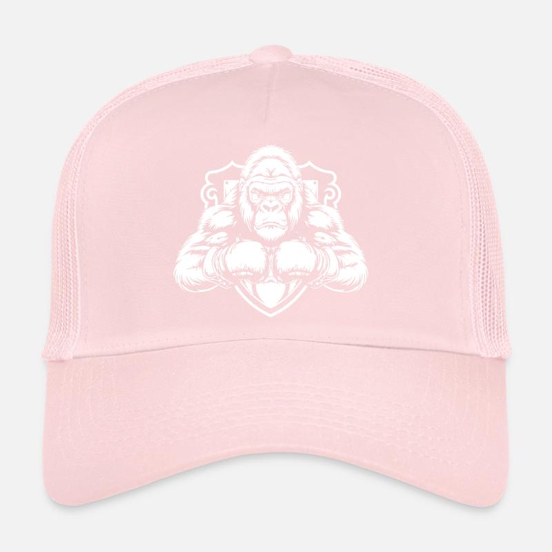 Gorilla Boxer Martial Arts MMA Trucker Cap