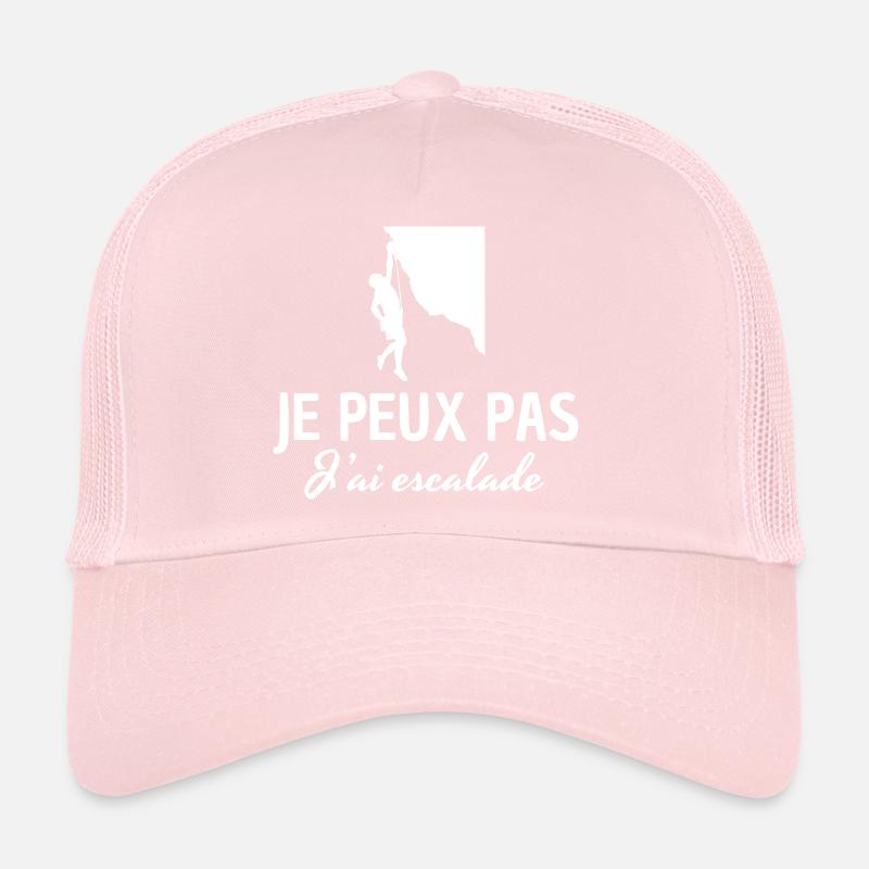 je peux pas j'ai escalade Casquette trucker 