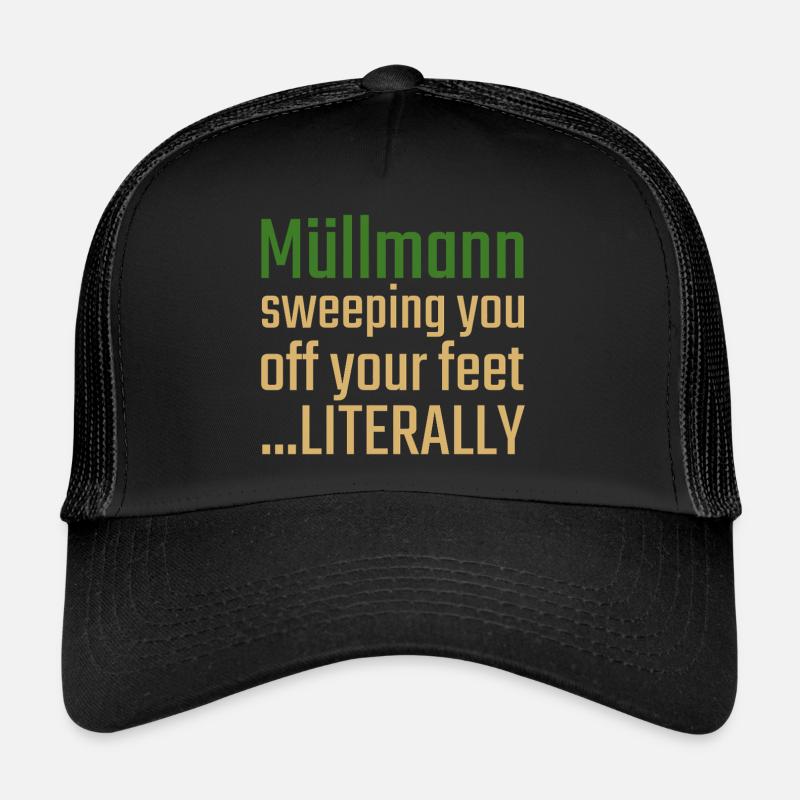 Müllmann Valentinstag Sweeping you Trucker Cap