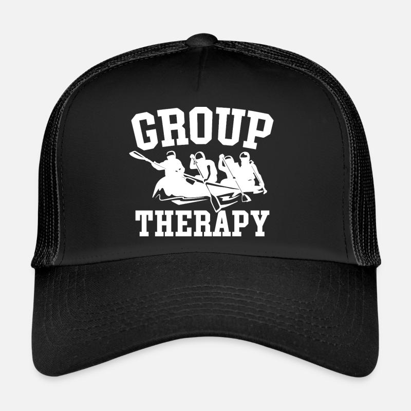 Thérapie de groupe Rafting Aventure Casquette trucker 