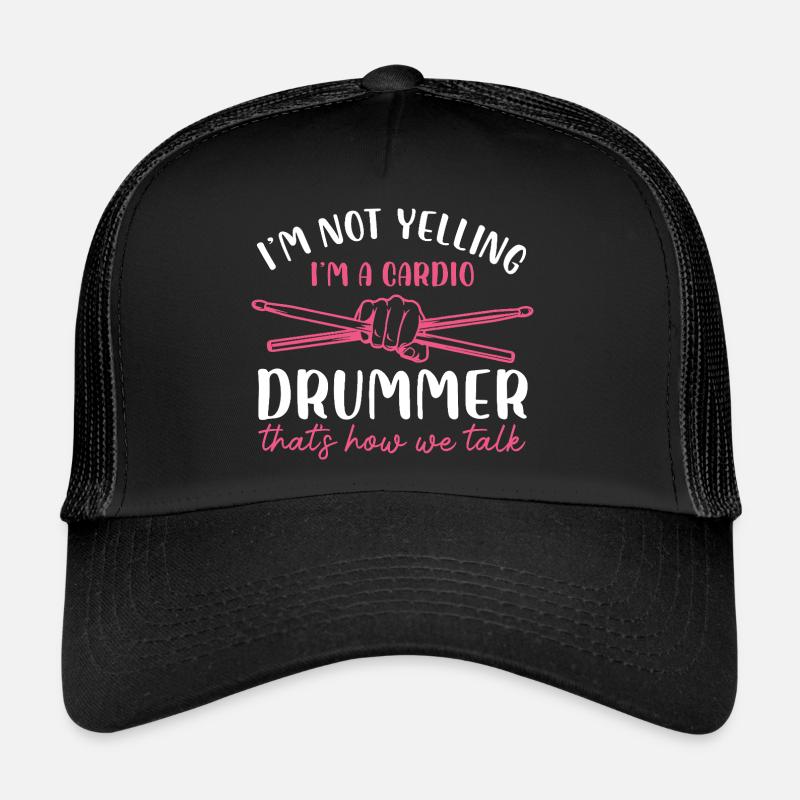 Batteur Cardio Humour Design Casquette trucker 