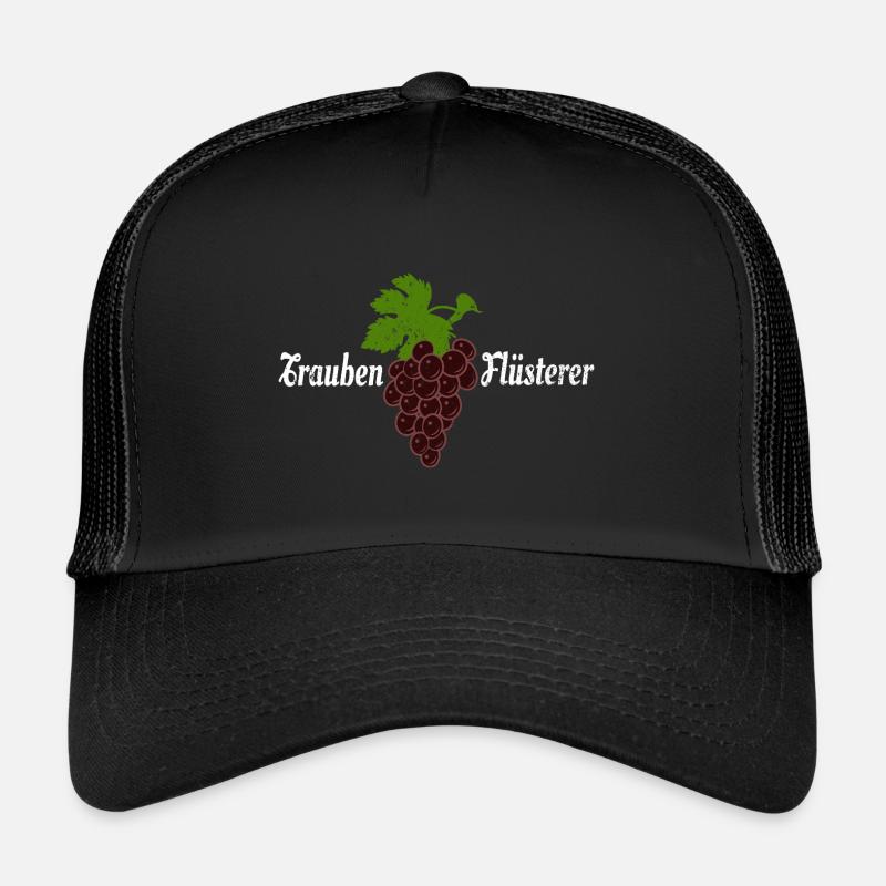 Trauben Flüsterer Wein Weintrinker Winzer Trucker Cap