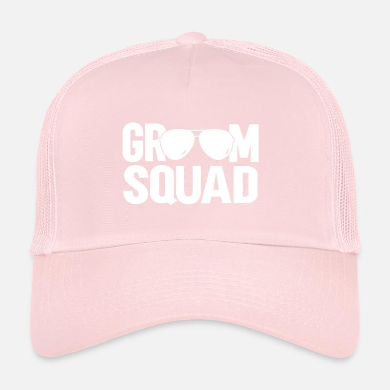 Groom Squad Trucker Cap
