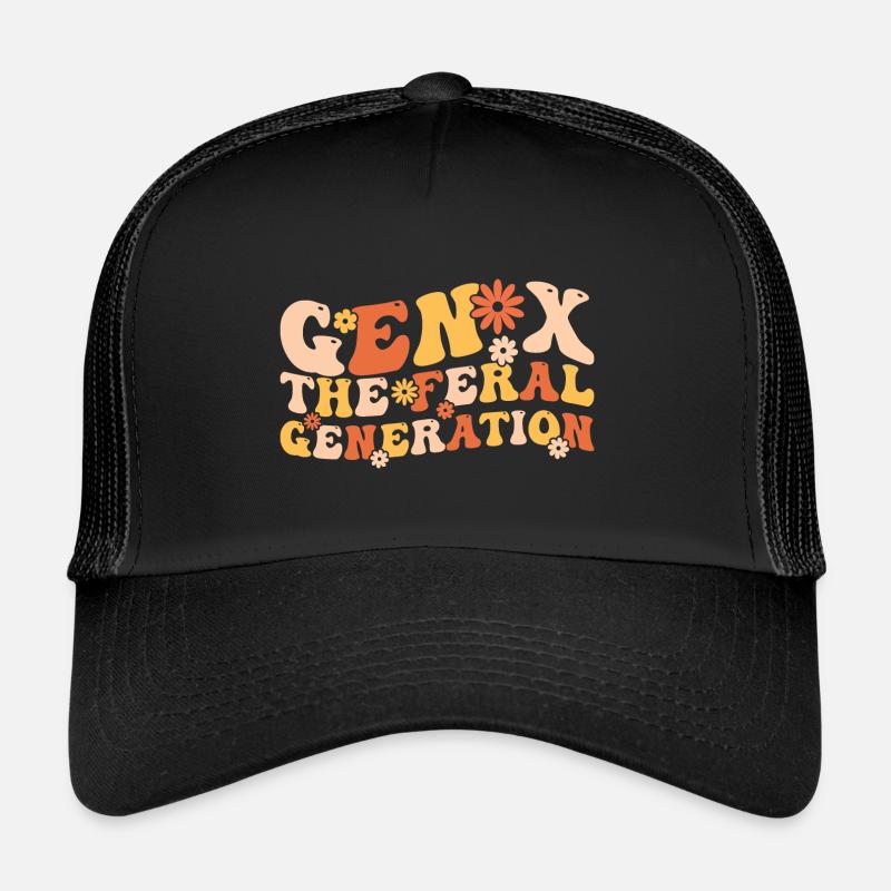 Gen X Die wilde Generation Lustig Generation X Trucker Cap