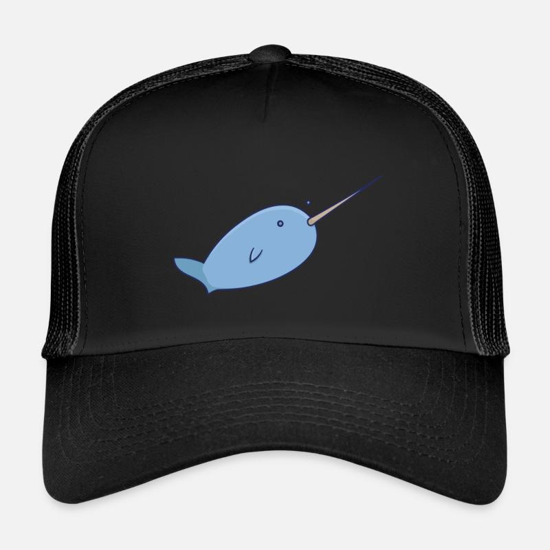 Squishy Narwhal Trucker Cap