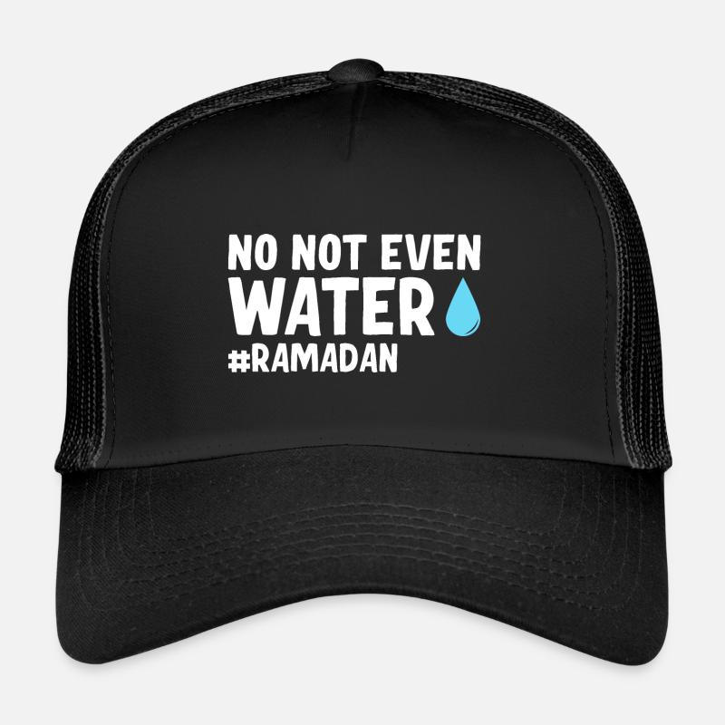 Nein nicht einmal Wasser Ramadan Trucker Cap