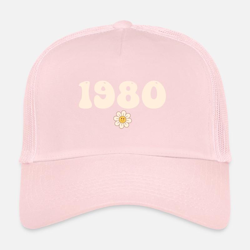 1980 - Gift born in 1980 Trucker Cap