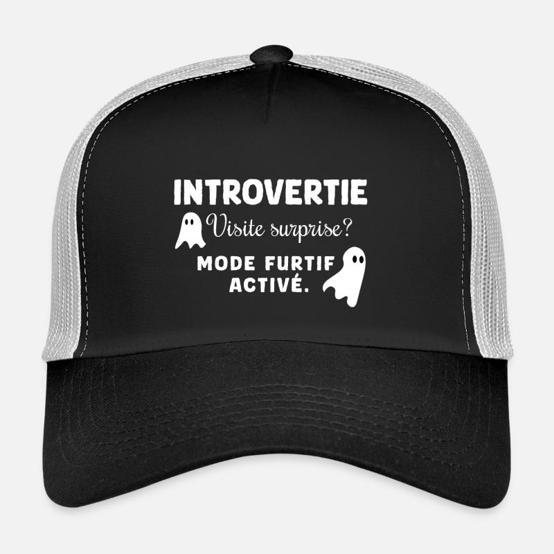 Stealthy introvert Trucker Cap
