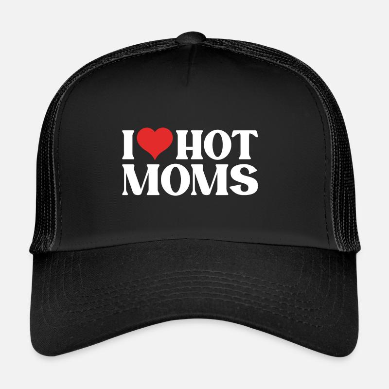 J’aime les mamans chaudes Casquette trucker 