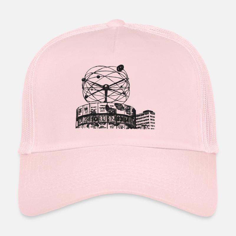 World Clock Trucker Cap