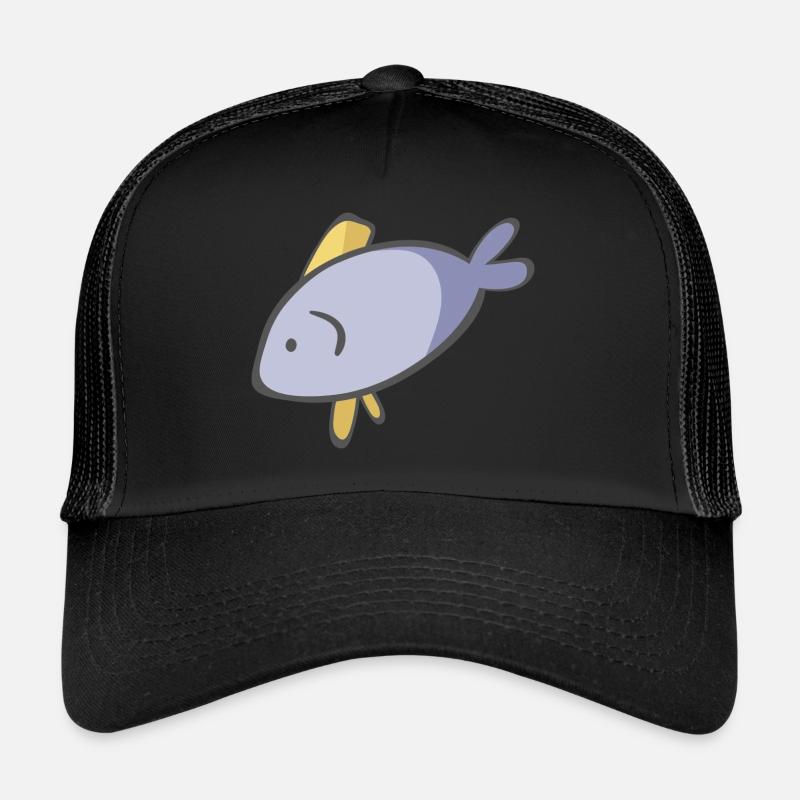 Poisson Casquette trucker 