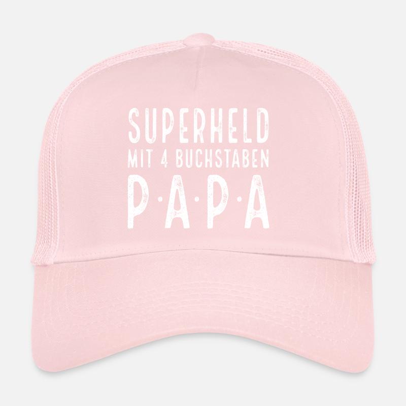 PAPA - Superheld mit 4 Buchstaben Trucker Cap