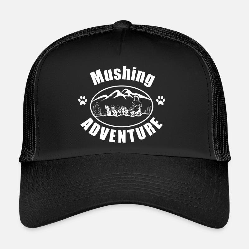 Huskies Mushing Casquette trucker 