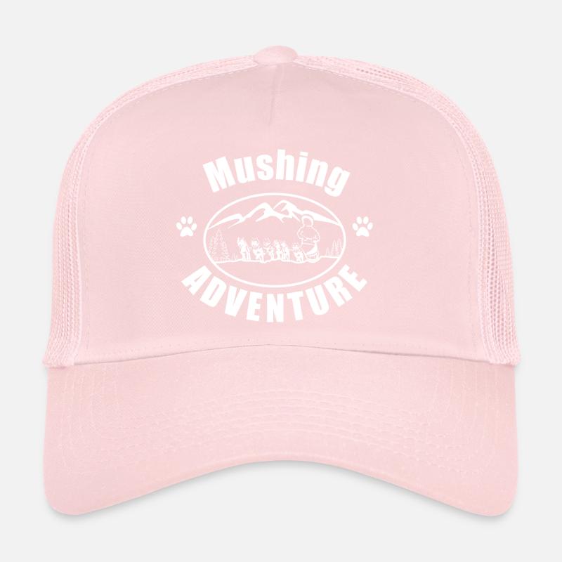 Huskies Mushing Trucker Cap