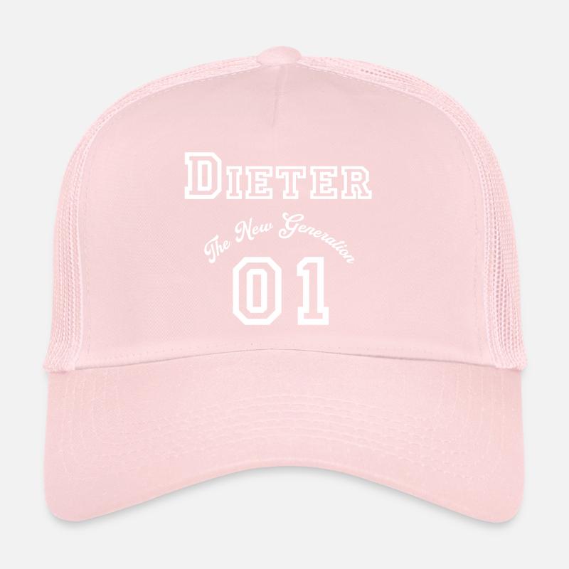 First name Dieter- "The New Generation", white Trucker Cap