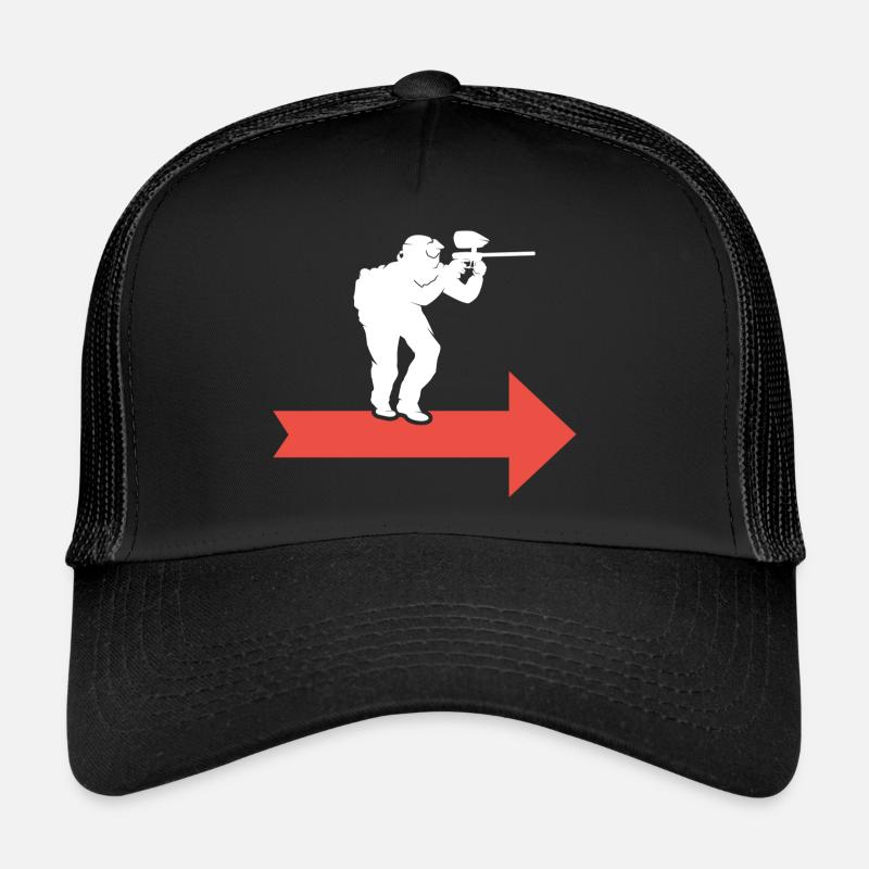 Paintball Gotha Paintball Player Peinture Casquette trucker 
