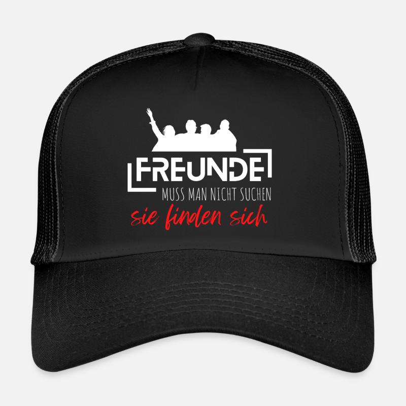 Beste Freunde FREUND Kumpel Kumpels Trucker Cap
