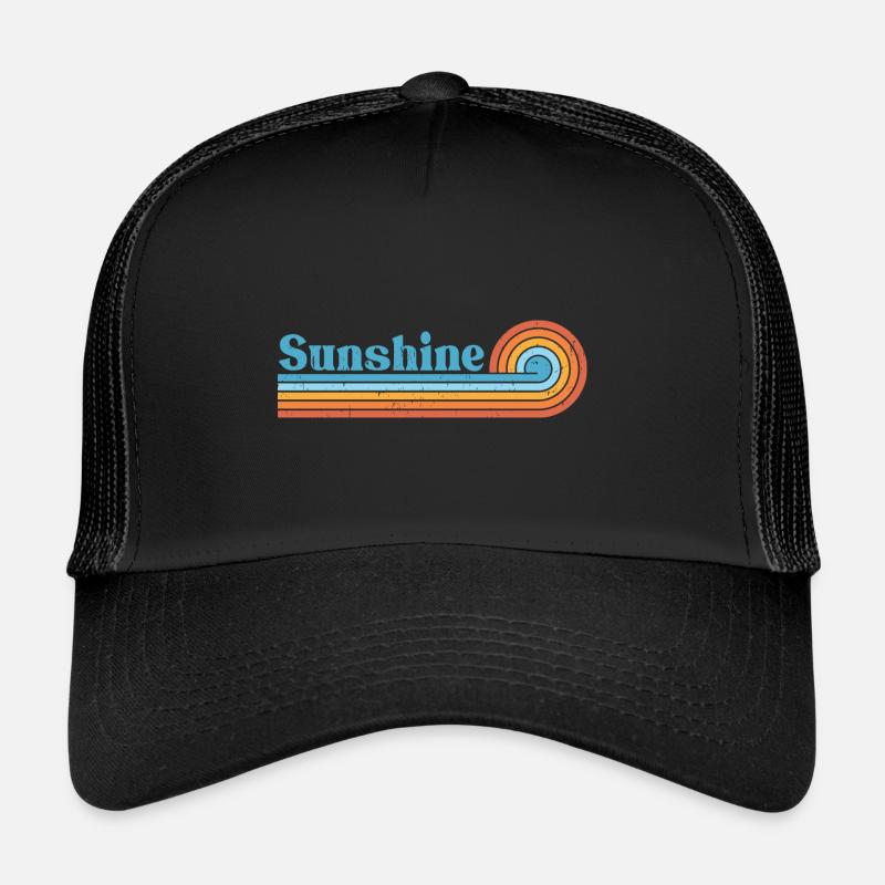 Rétro Soleil Casquette trucker 