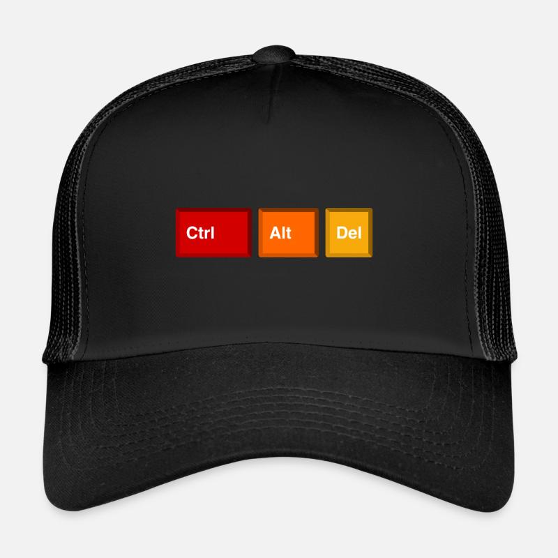 CTRL ALT DEL Casquette trucker 