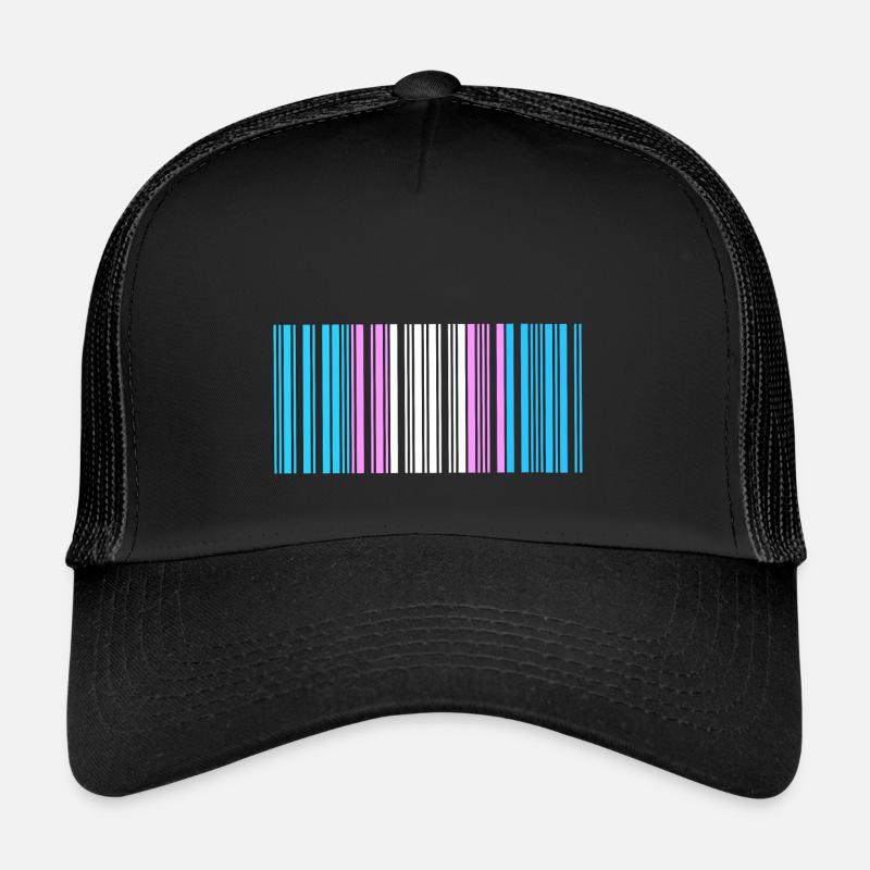 Transgender Strichcode, Gleichheit. Trucker Cap