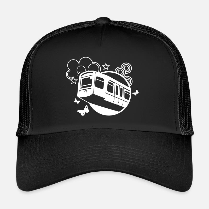 Chemin de fer suspendu de Wuppertal Casquette trucker 