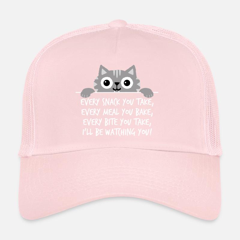 Drôle de chat - Les dictons de chat peuvent ouvrir Casquette trucker 