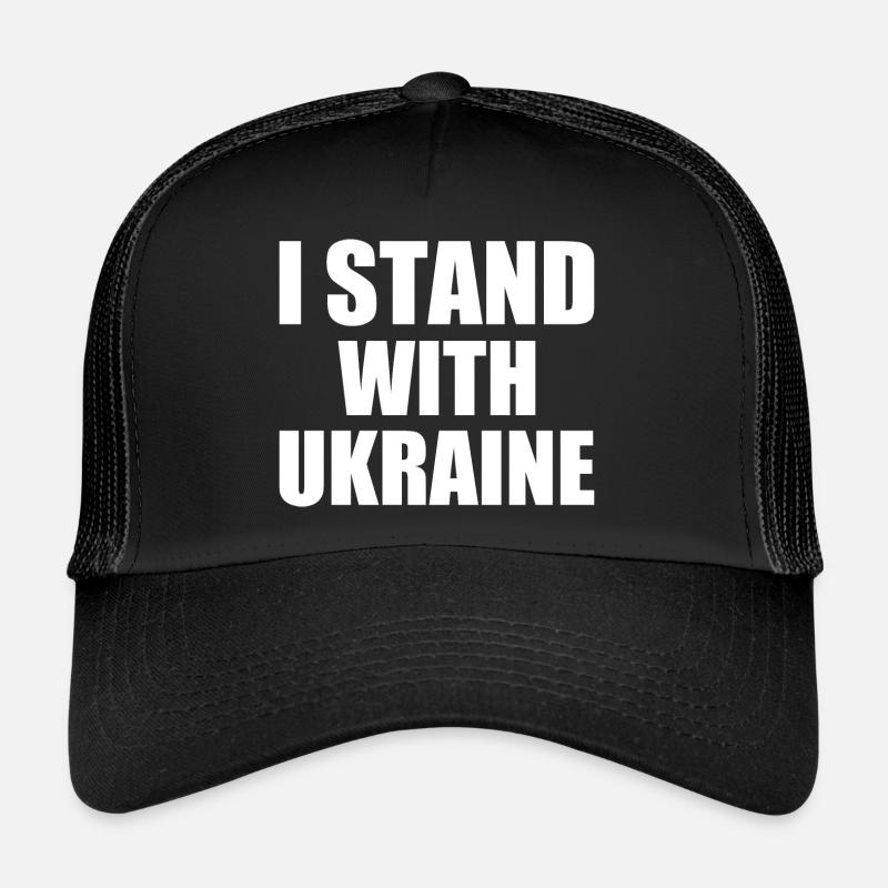 I stand with ukraine Casquette trucker 