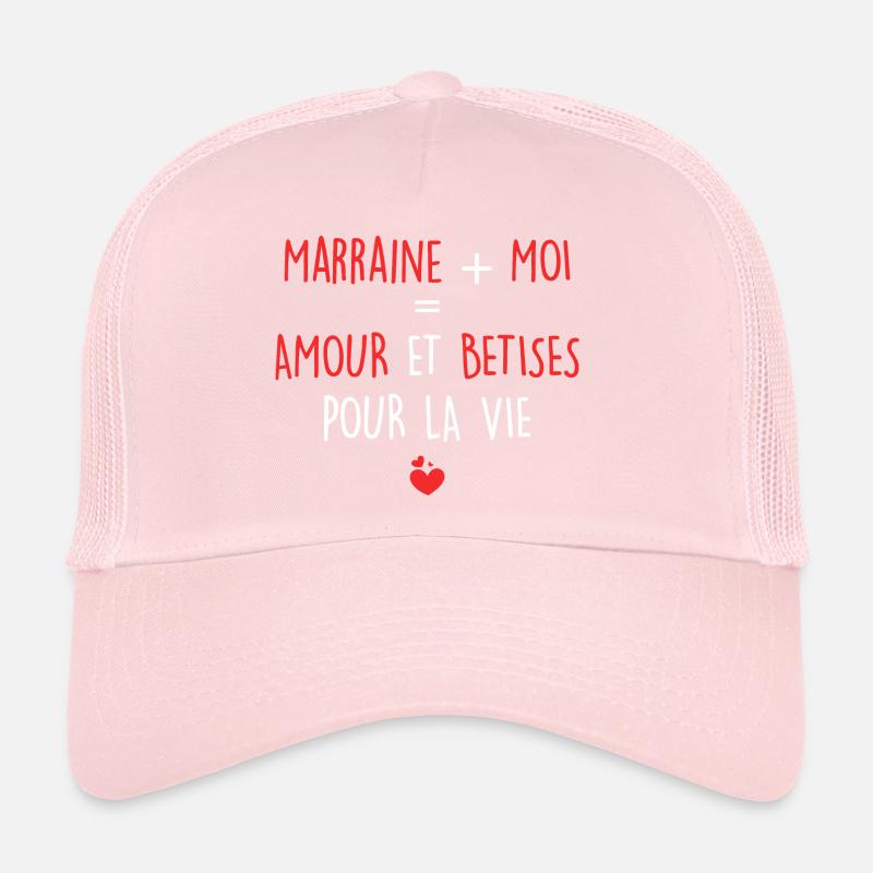 Marraine et bb complices - Marraine et bébé Casquette trucker 