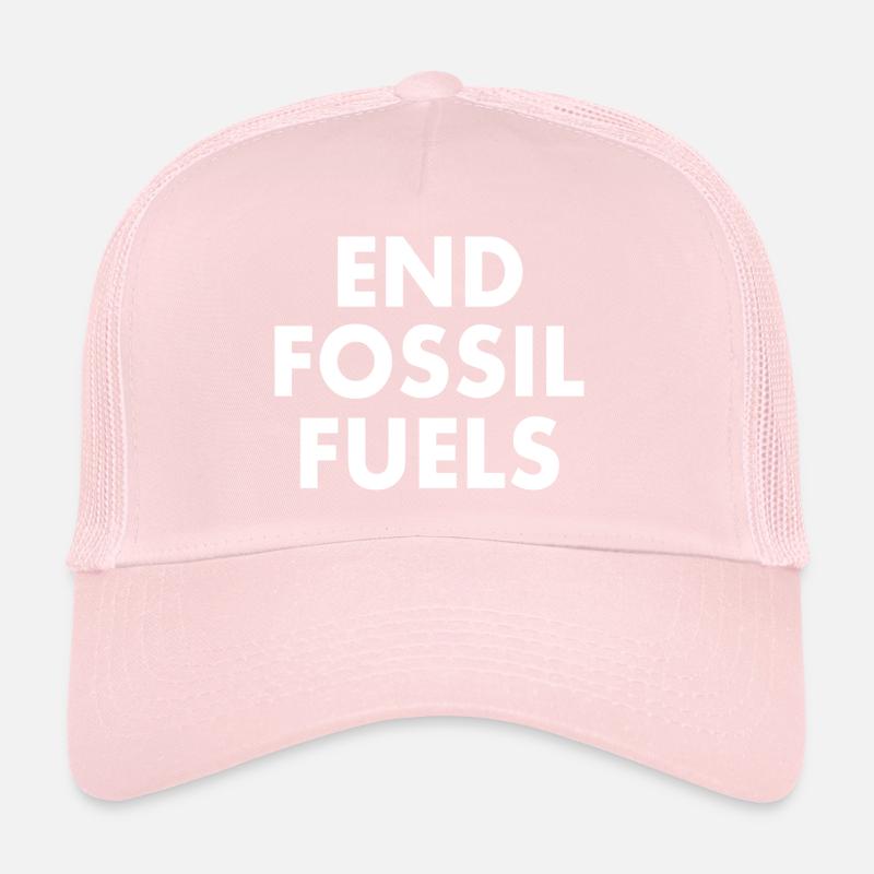 end fossil fuels Casquette trucker 