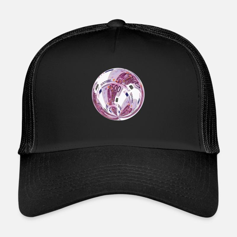 billet de 500 euros Casquette trucker 