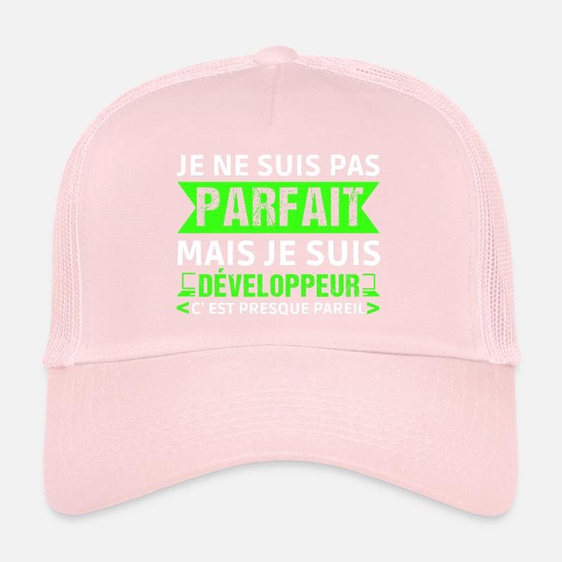 Humour Geek Cadeau Développeur Codeur Programmeur Casquette trucker 