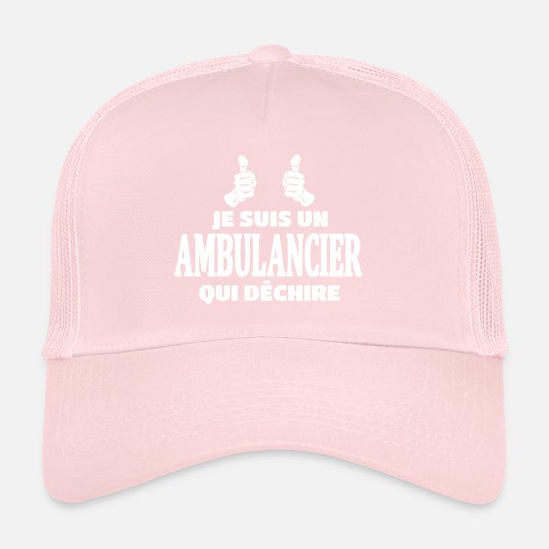 Ambulancier Casquette trucker 