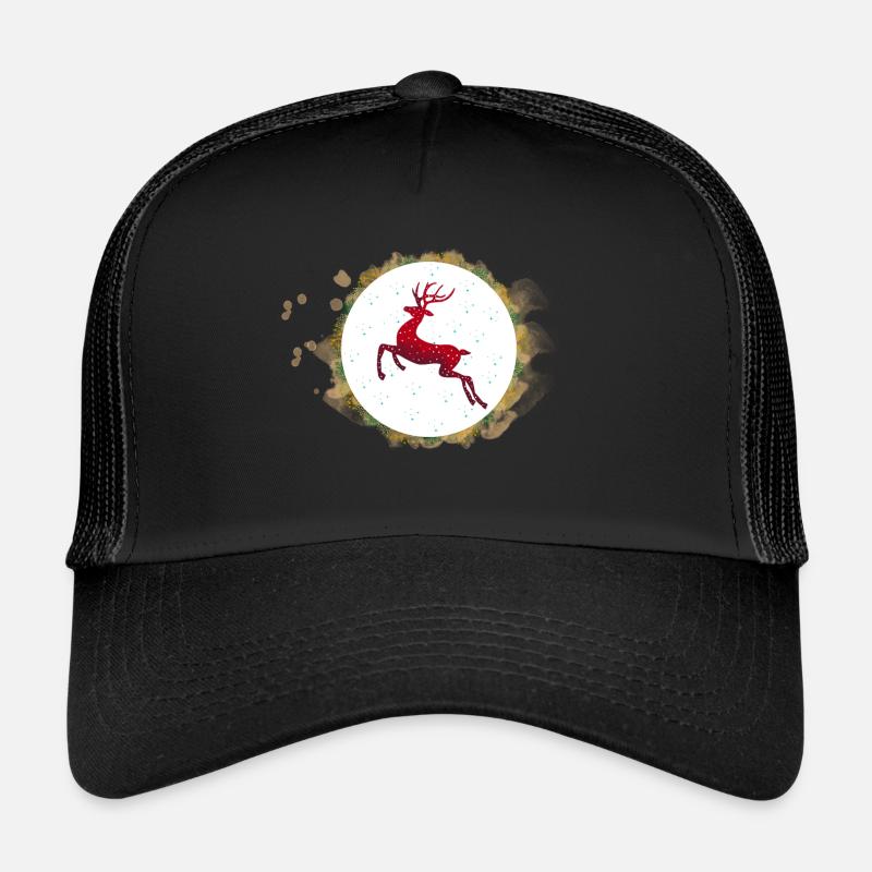 Weihnachtsrentier Trucker Cap