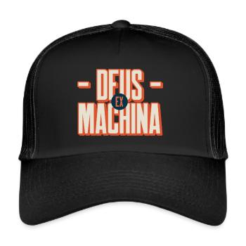 Deus Ex Machina - Trucker Cap - black/black - Front