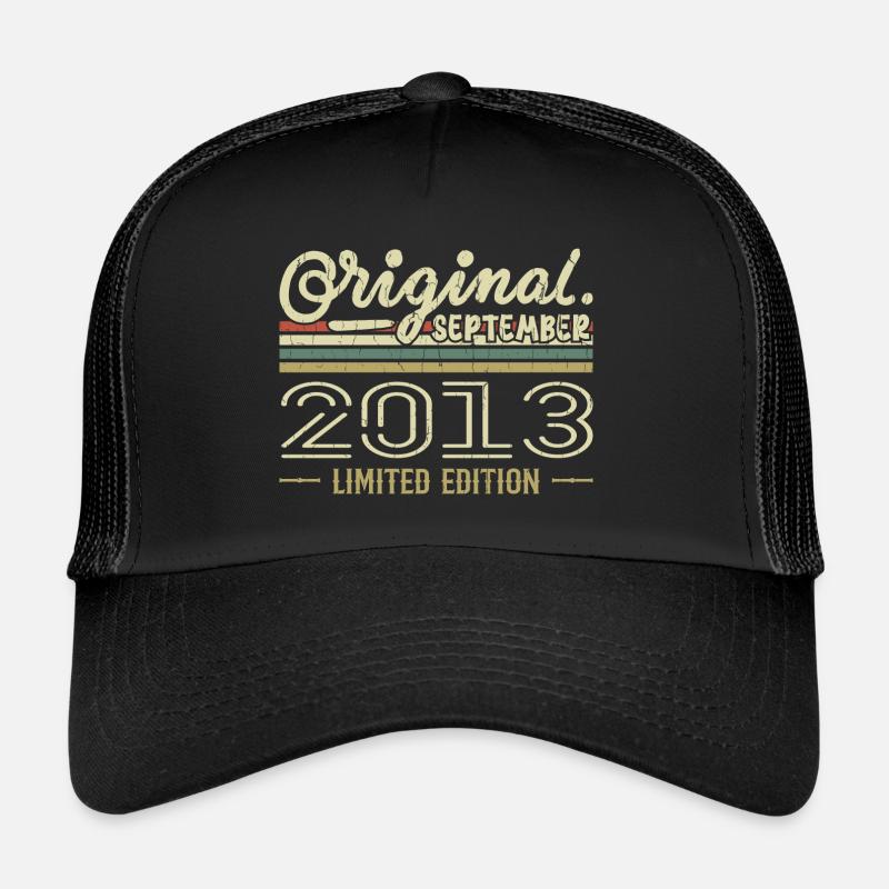 Septembre 2013 Cadeau Anniversaire September 2013 Casquette trucker 