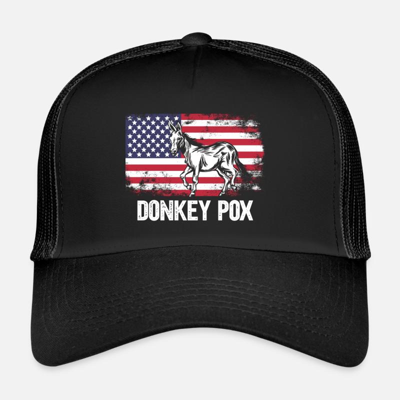 Donkey Pox - Trucker Cap - black/black