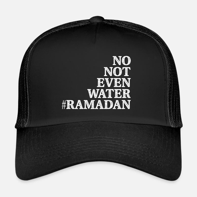 Nein nicht einmal Wasser Ramadan Trucker Cap