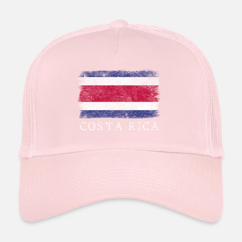 Costa Rica Drapeau du Costa Rica Casquette trucker 