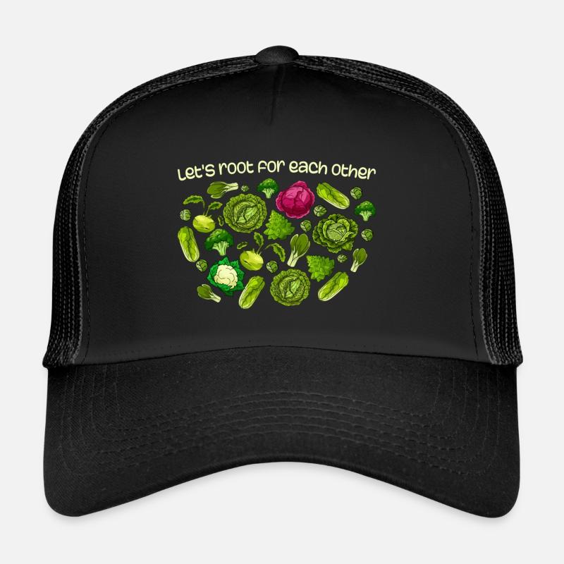 Inspirational Root Vegetables Motivational Casquette trucker 