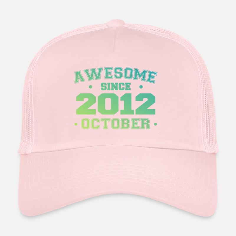 Octobre 2012 - Cadeau Anniversaire Octobre 2012 Casquette trucker 