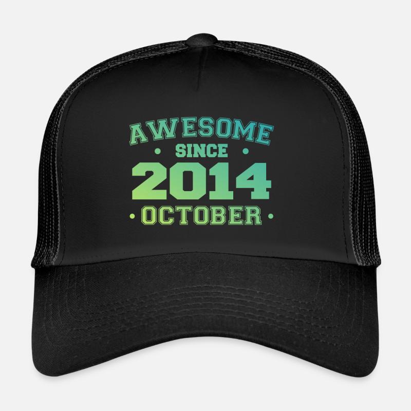 Octobre 2014 - Cadeau Anniversaire Octobre 2014 Casquette trucker 