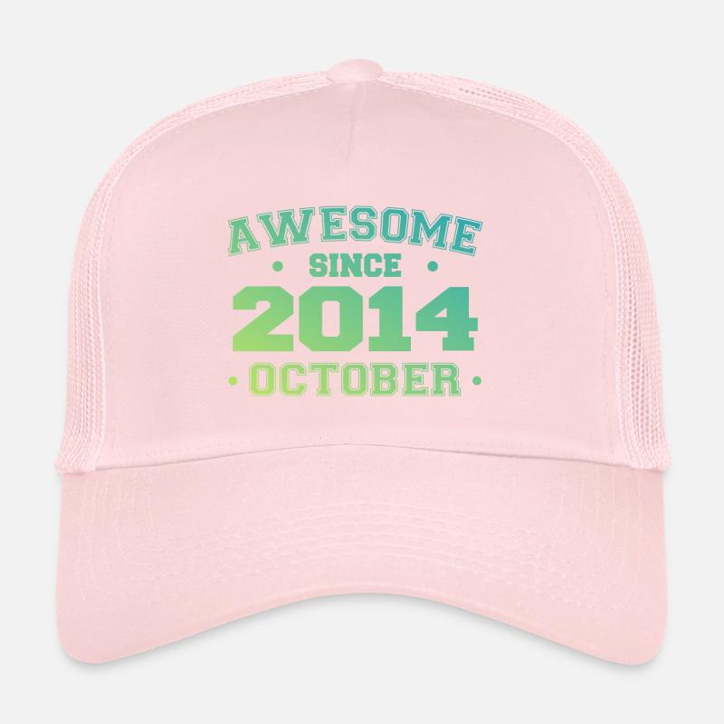 Octobre 2014 - Cadeau Anniversaire Octobre 2014 Casquette trucker 