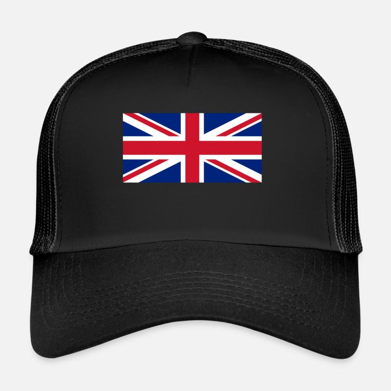 Drapeau du royaume uni Casquette trucker 