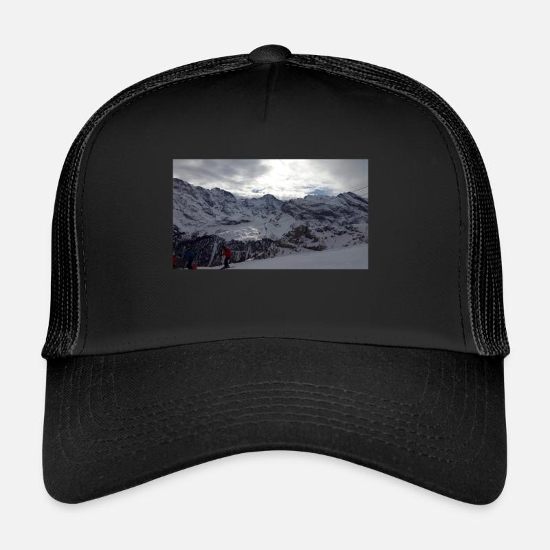 Alpen - Trucker Cap - Schwarz/Schwarz