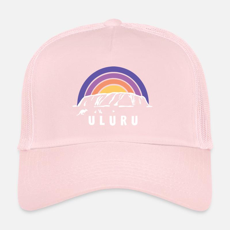 Uluru Ayers Rock Australien Down Under Souvenir Trucker Cap