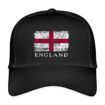 England English flag England flag - Trucker Cap - black/black - Front