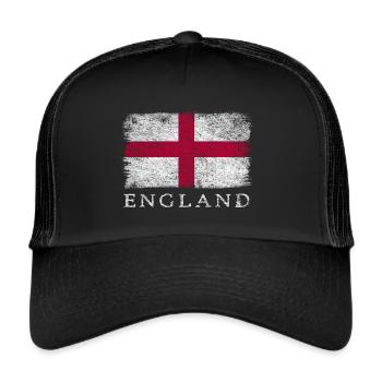 England English flag England flag - Trucker Cap - black/black - Front