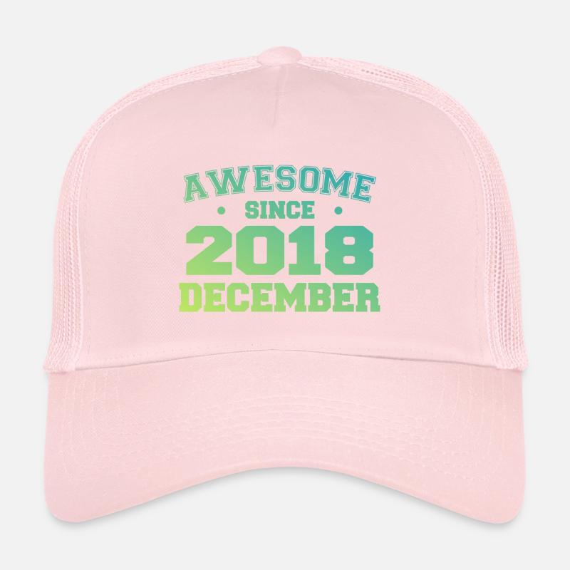 Anniversaire Décembre 2018 - Cadeau Decembre 2018 Casquette trucker 
