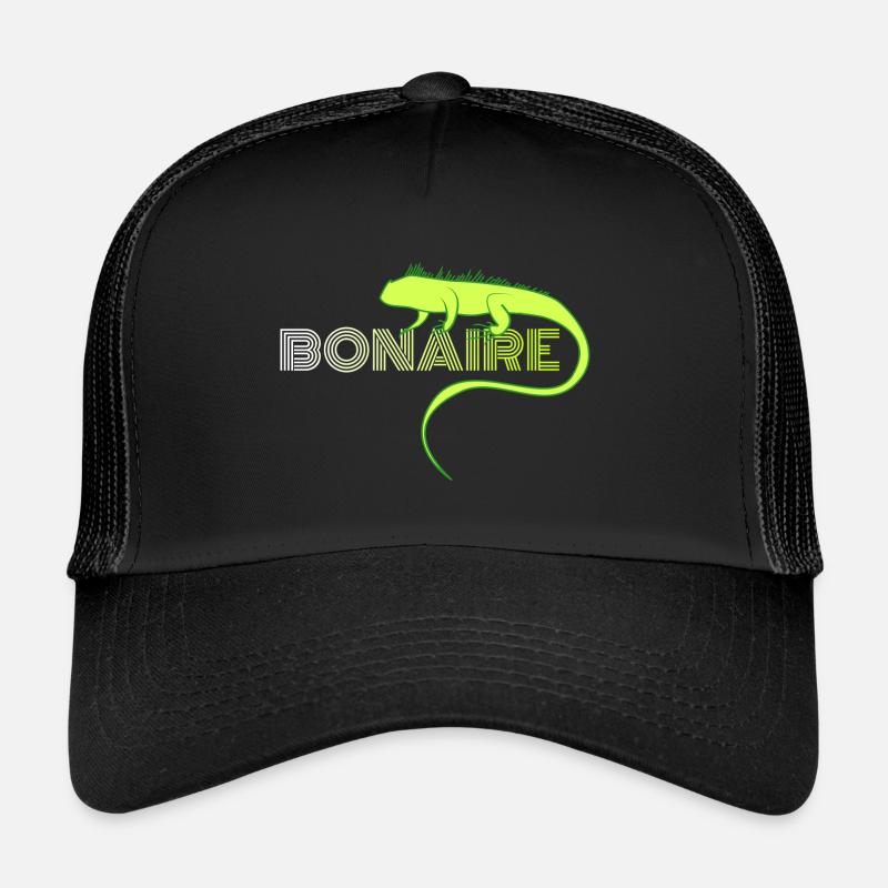 Bonaire Design Vert Casquette trucker 